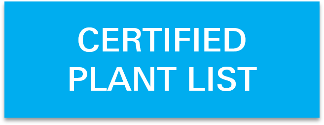 Certified Plant List